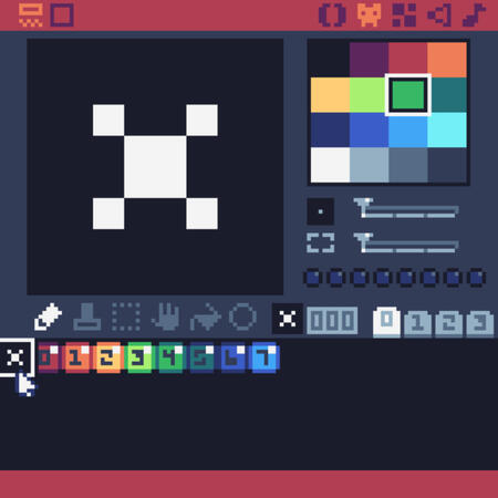PICO-8 In Sweetie-16 Palette
